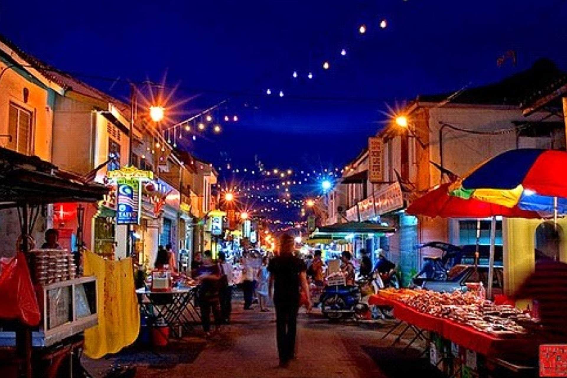 السوق الليلي في بينانج